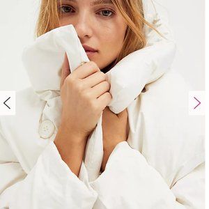 FREE PEOPLE Long Puffer Coat